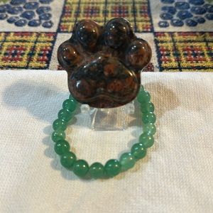 Hand Crafted Green Adventurine Stretch Bracelet